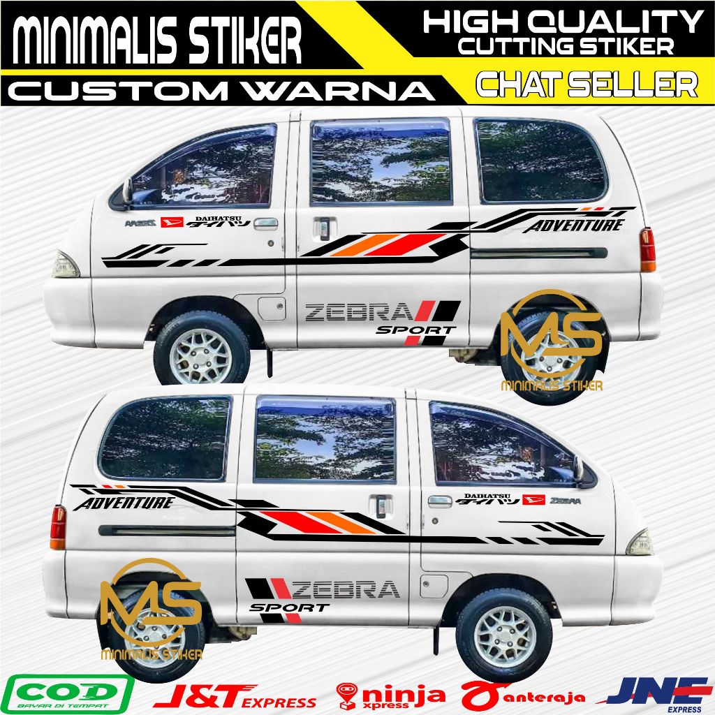 NEW STIKER MOBIL CARRY FUTURA STIKER STRIPING LIST BODY MOBIL CARRY FUTURA NEW