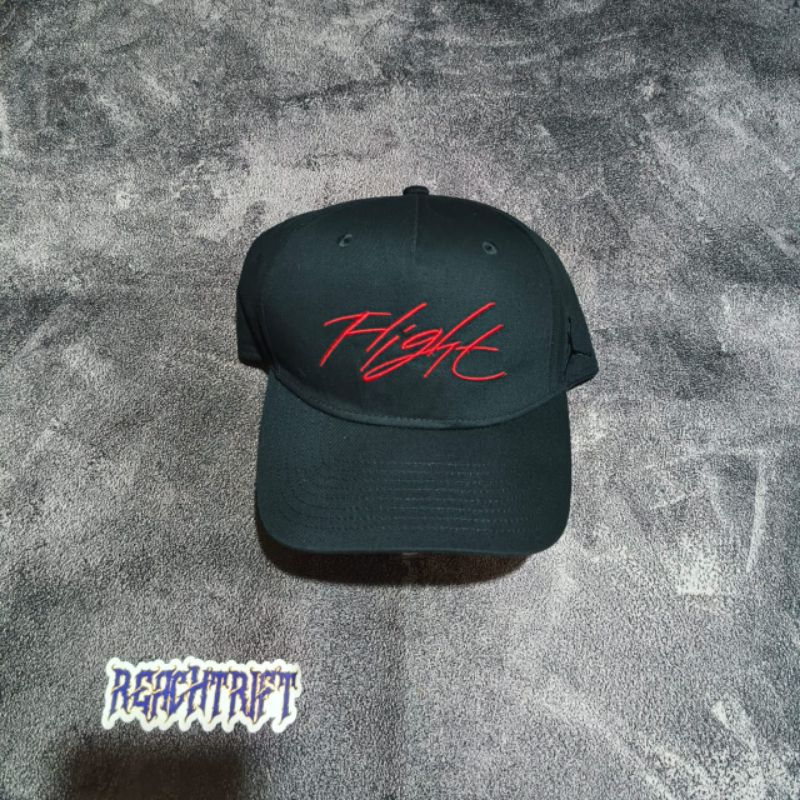 Baseball caps jordan flight logo black