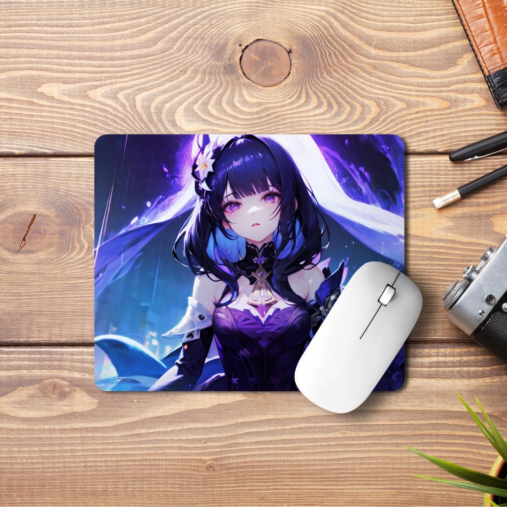 [7 DESAIN]  MOUSE PAD ANIME RAIDEN SHOGUN GENSHIN IMPACT / MOUSEPAD ANIME RAIDEN SHOGUN GENSHIN IMPA