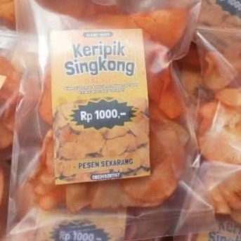 

Kripik singkong balado pedas manis 30gr 1000an bisa untuk di jual lagi