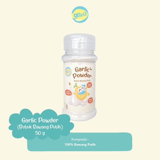 

Grouu Garlic Powder Bubuk Bawang Putih 50gr