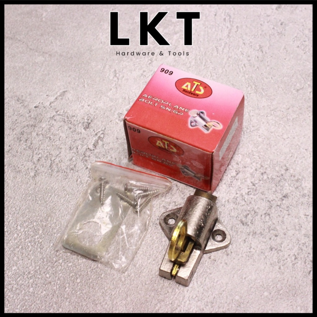 ATS Spring Knip Grendel Jendela Kodok Stainless 909 Bulat