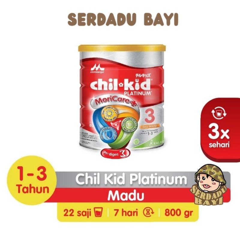Morinaga Chil Kid Platinum Madu 800 gram