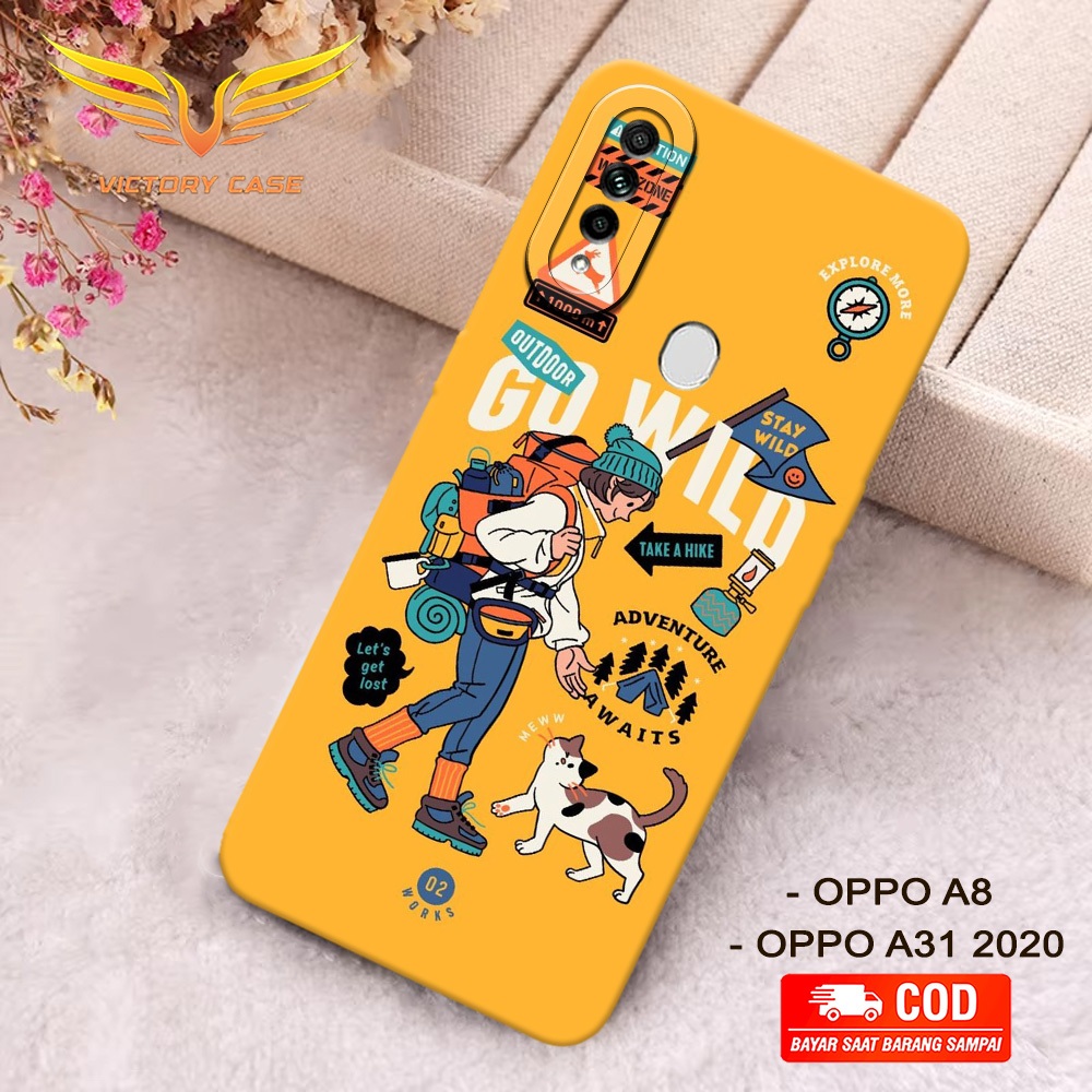 New Aesthetic Case - Softcase Oppo A8 / A31 2020 - Terbaru - Case Hp Oppo A8 / A31 2020 - Casing Opp