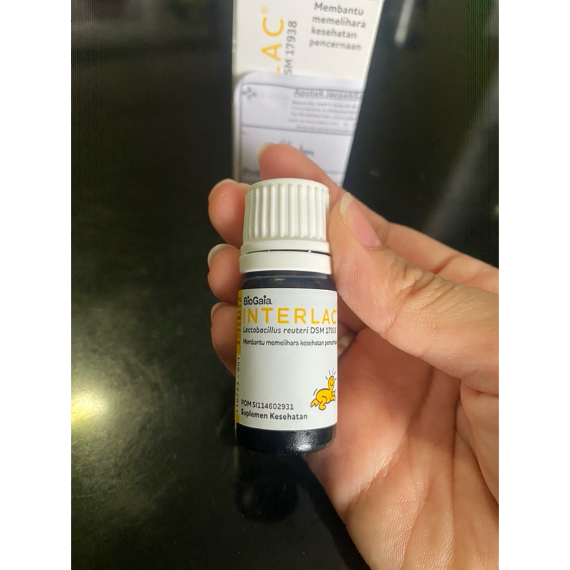 Interlac Vitamin Probiotik / Vitamin Bayi / Newborn / Kolik / Obat Anak / Diare