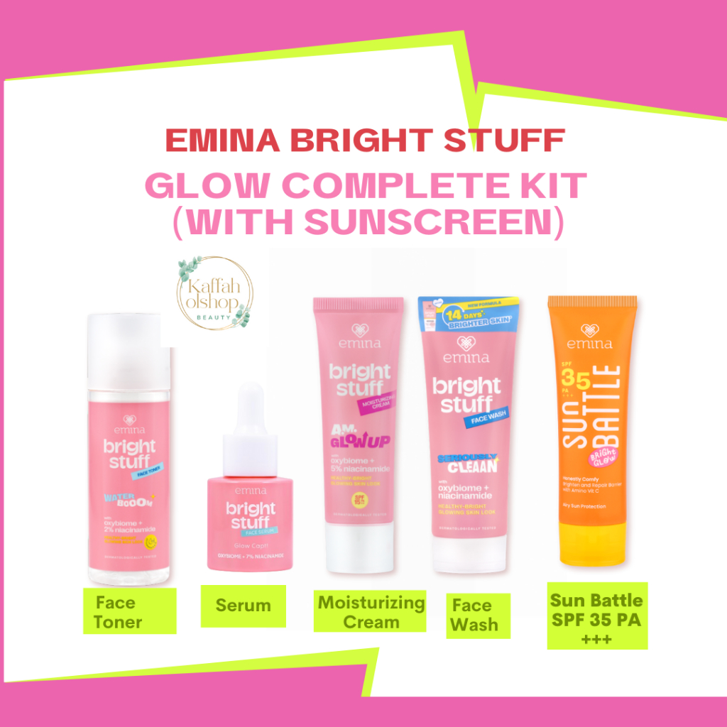 Emina 1 Paket Bright Stuff Series 5 produk