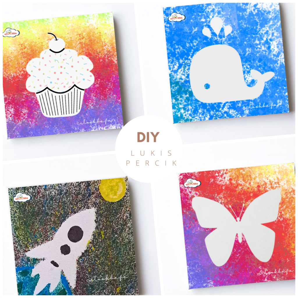 

DIY Kanvas Lukis Percik Anak Kerajinan Tangan Canvas Painting Kit for Kids