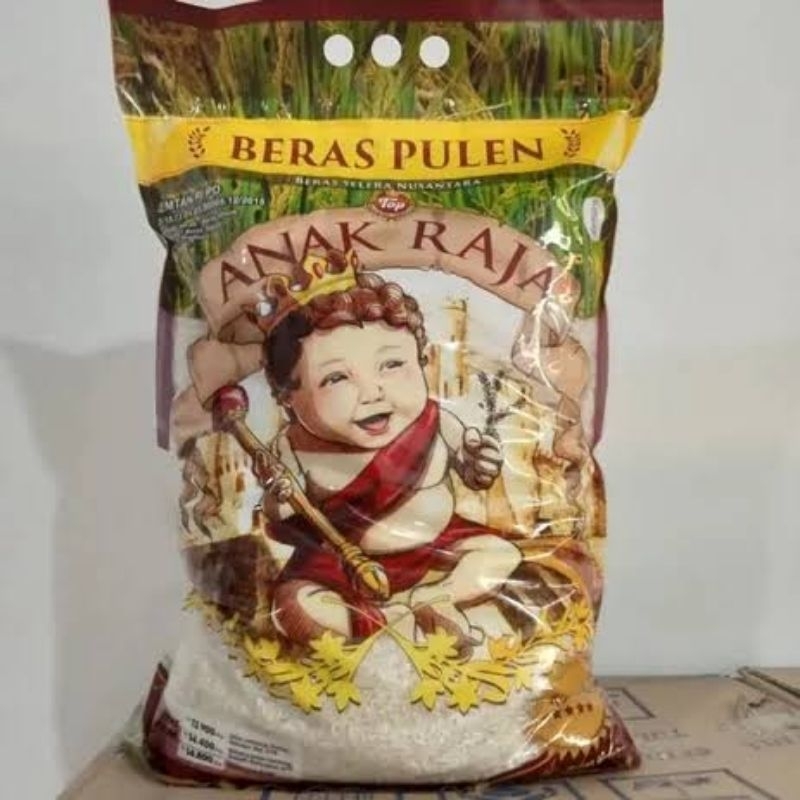

BERAS PREMIUM - ANAK RAJA KEMASAN 5 KG