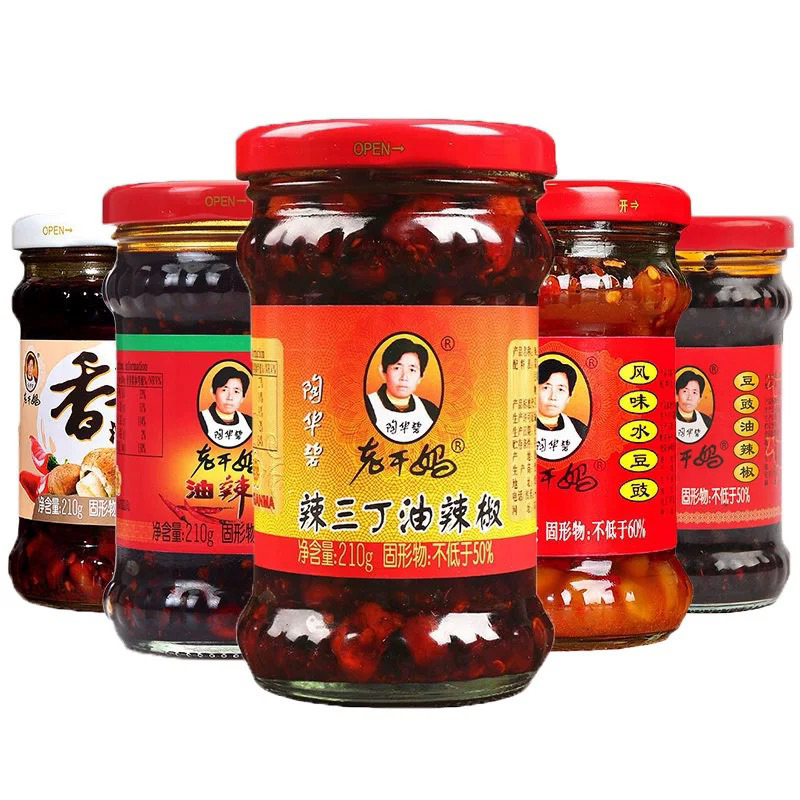 

LAO GAN MA 老干妈 sambal chili red oil minyak cabe tausi