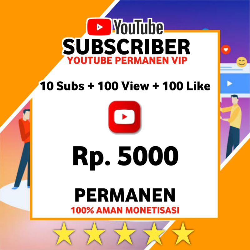 Jasa YouTube Termurah Bergaransi || Subscriber Bonus View Dan Like Permanen
