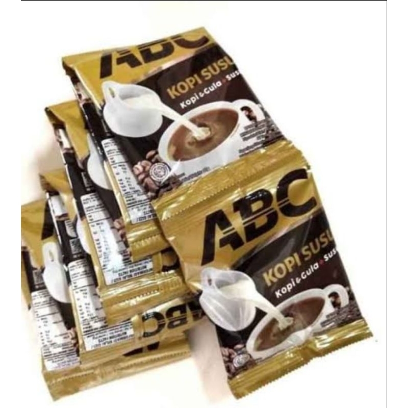 

Kopi ABC Susu Kopi Instan 1Renceng isi 10pcs