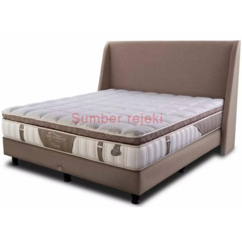 spring air crystal 120 x 200 matras springbed fullset 120 kasur spring bed 120x200 full set matrass 