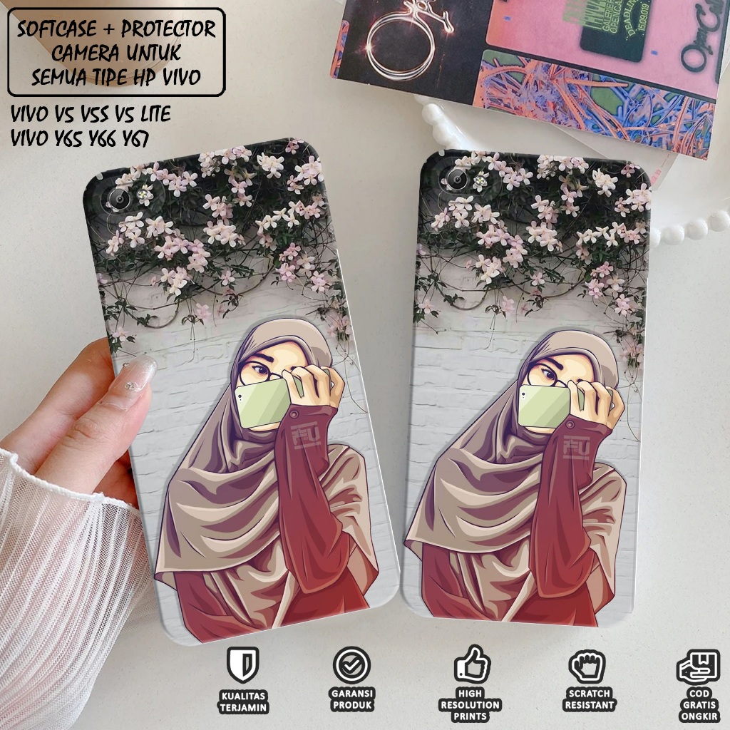 SOFTCASE VIVO 1601 - Case Vivo 1601 - Casing Hp Vivo 1601 Motif HIJAB - Case Hp Vivo 1601 - Casing V