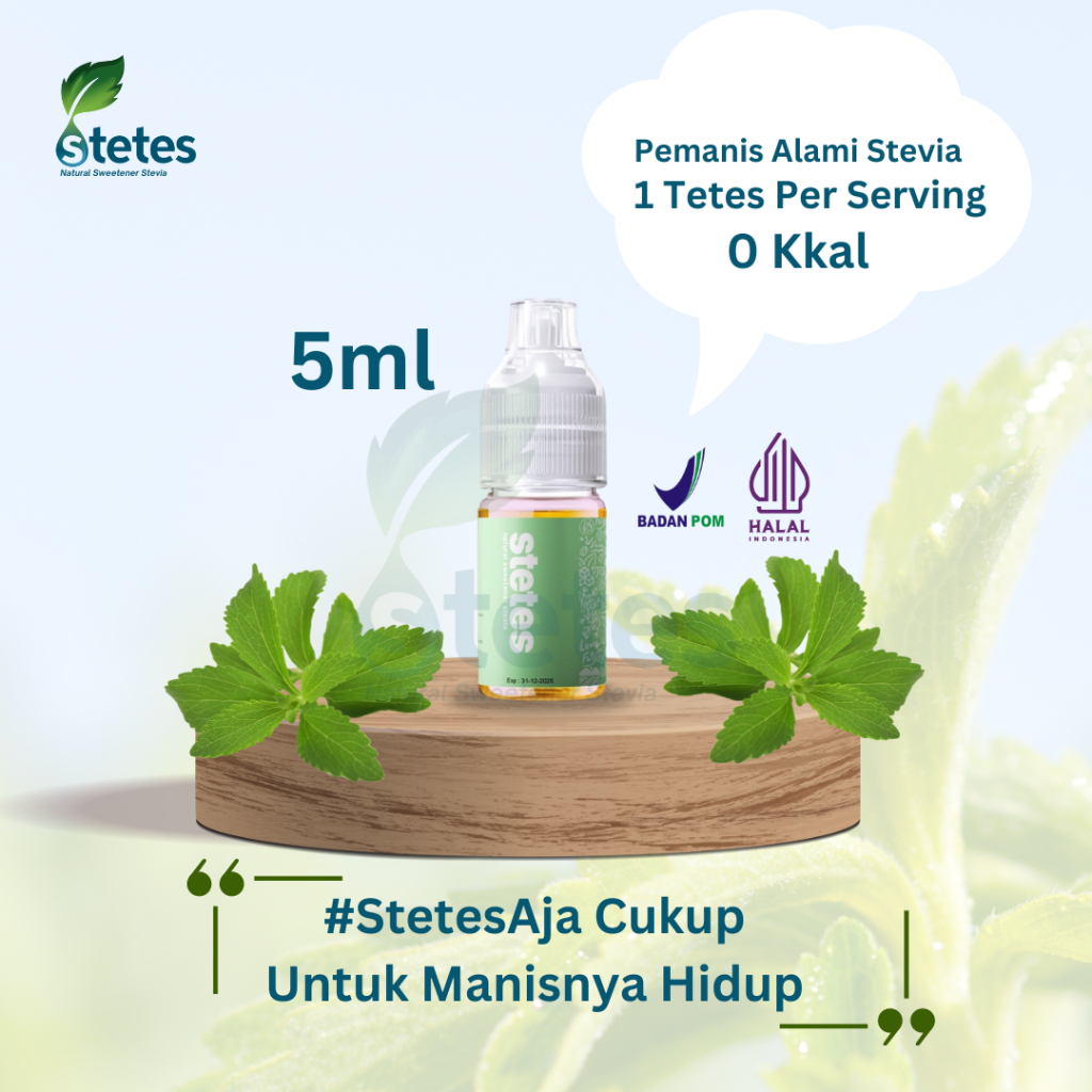 

Stevia Tetes Natural Sweetener 5ml