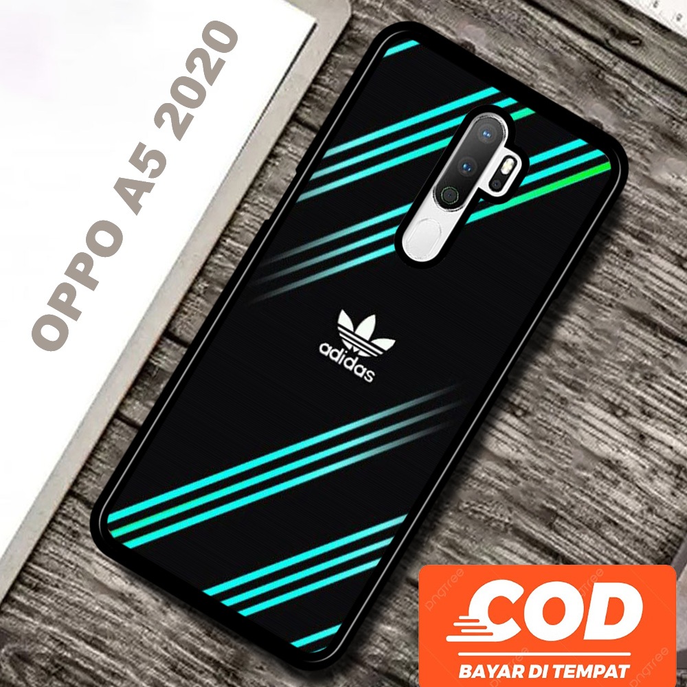 [A24] CASING ADIDAS OPPO A5 2020 CASE HANDPHONE OPPO A5 2020 CASING KEREN VIRAL CASE ADIDAS TERBARU