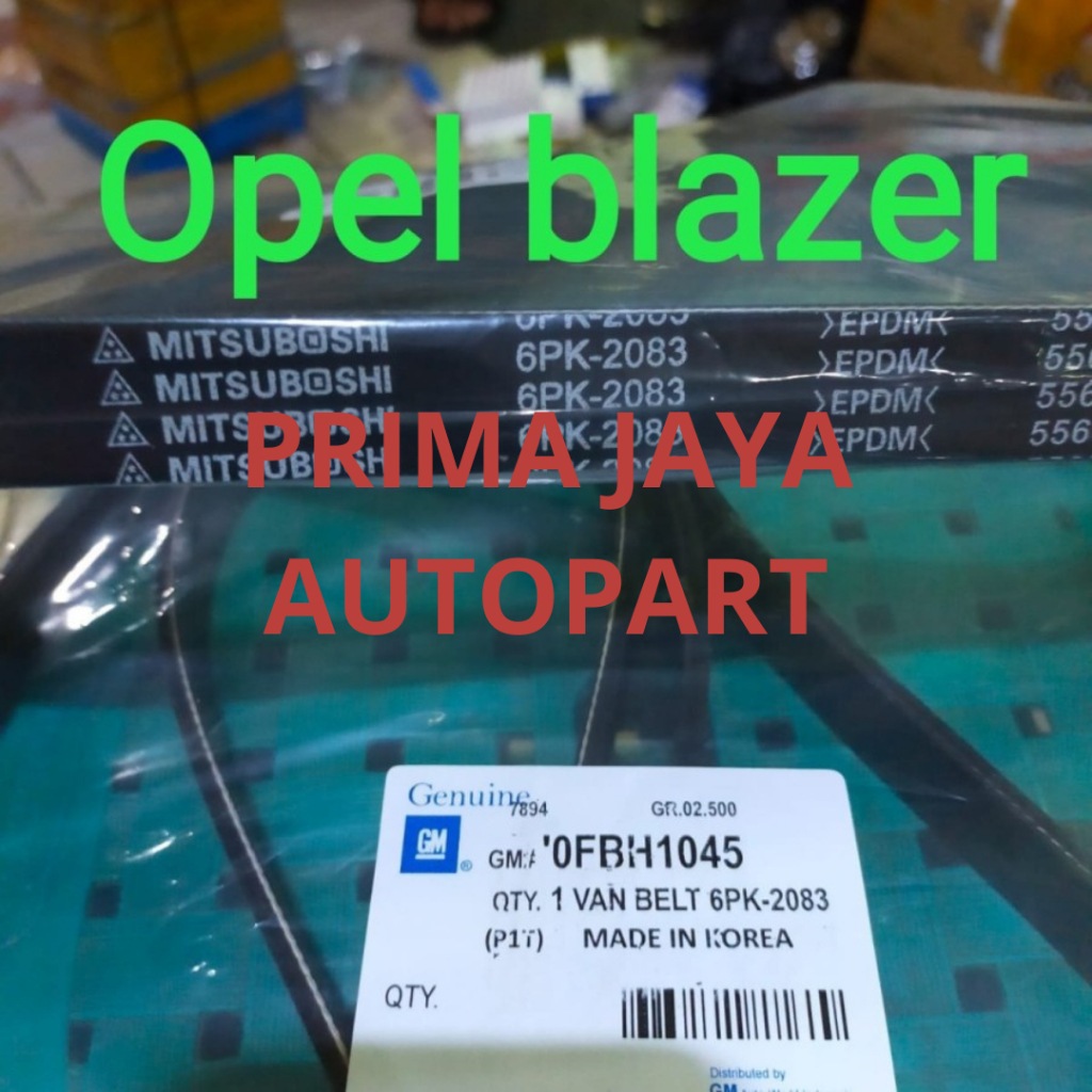 FAN VAN V BELT TALI KIPAS 6PK2083 CHEVROLET OPEL BLAZER 6PK-2083