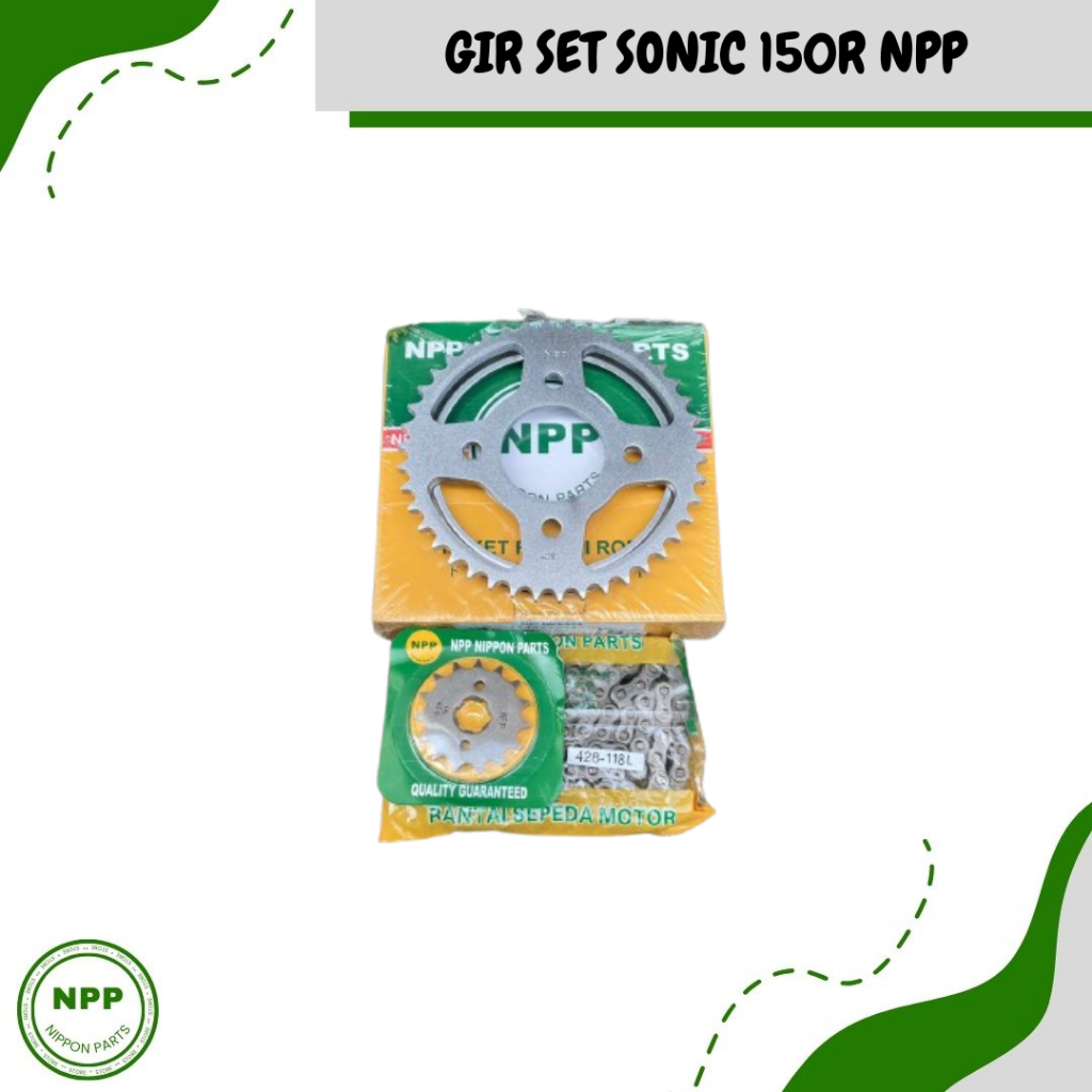 NPP Gir Set Sonic 150R || Gear Paket Gir Ger Set Honda Sonic 150R
