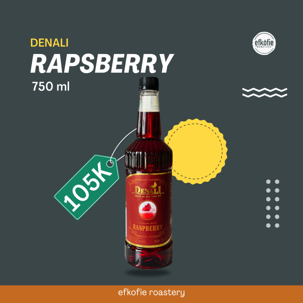 

Sirup Denali Rasa Raspberry 750ml Original