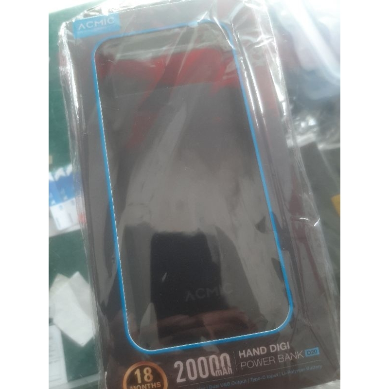 Power bank Acmic D20 20000mah fast change