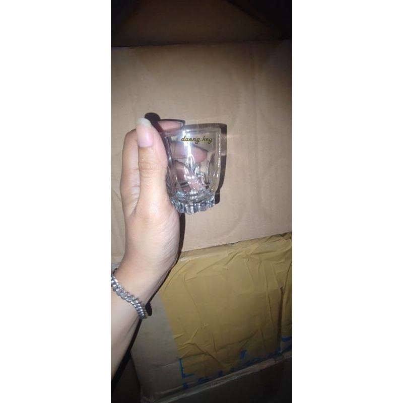 Gelas Sloki | Gelas kecil | Gelas jadul | Gelas mini | Gelas soju | Gelas Air zam-zam | Souvenir gel