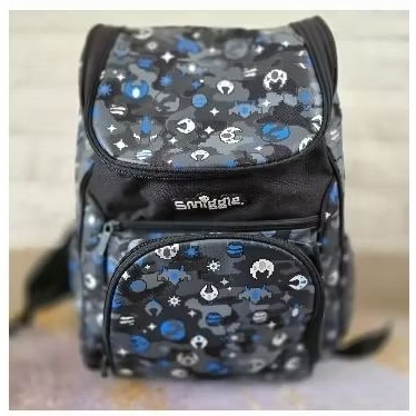 Smiggle Backpack Black Game
