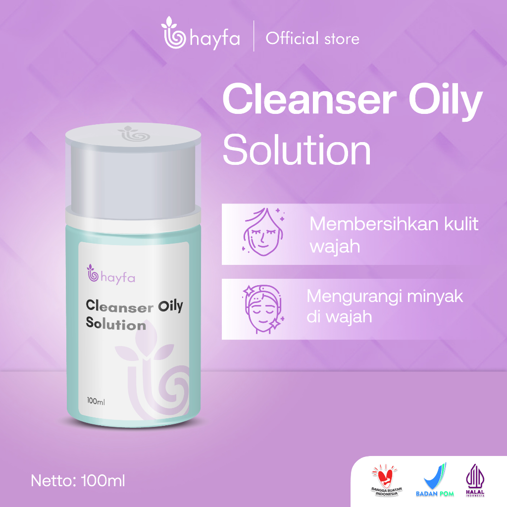 Hayfa Skincare | Acne Cleanser Salicylic Acid  & Eye Make Up Remover