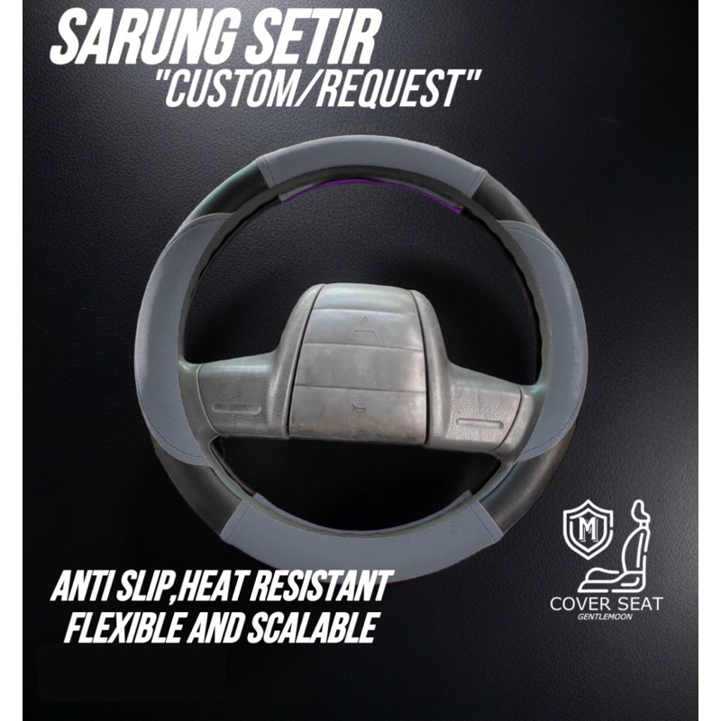 Sarung stir canter variasi / stir canter cover mitsubishi