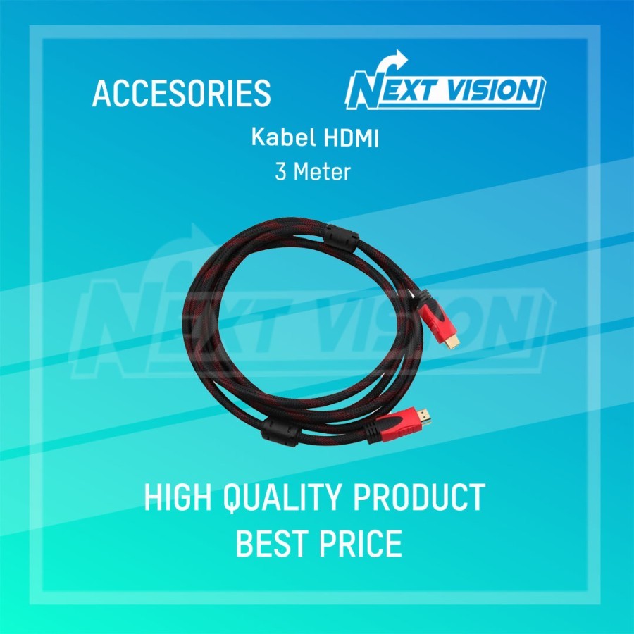 HDMI CABLE - KABEL HDMI MONITOR 3M
