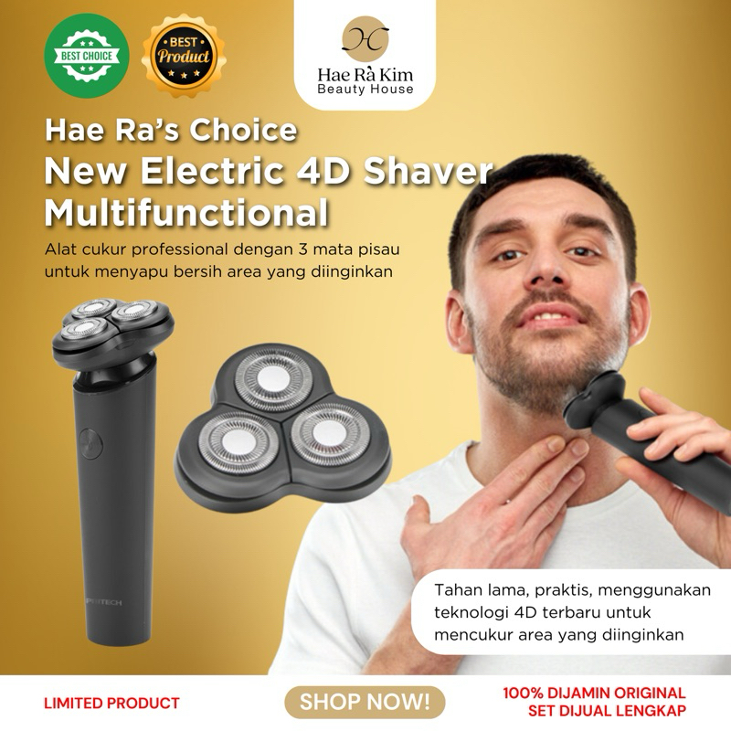 NEW Electric 4D Shaver Multifunctional PRODUK CUKUR ELEKTRIK MULTIFUNGSI
