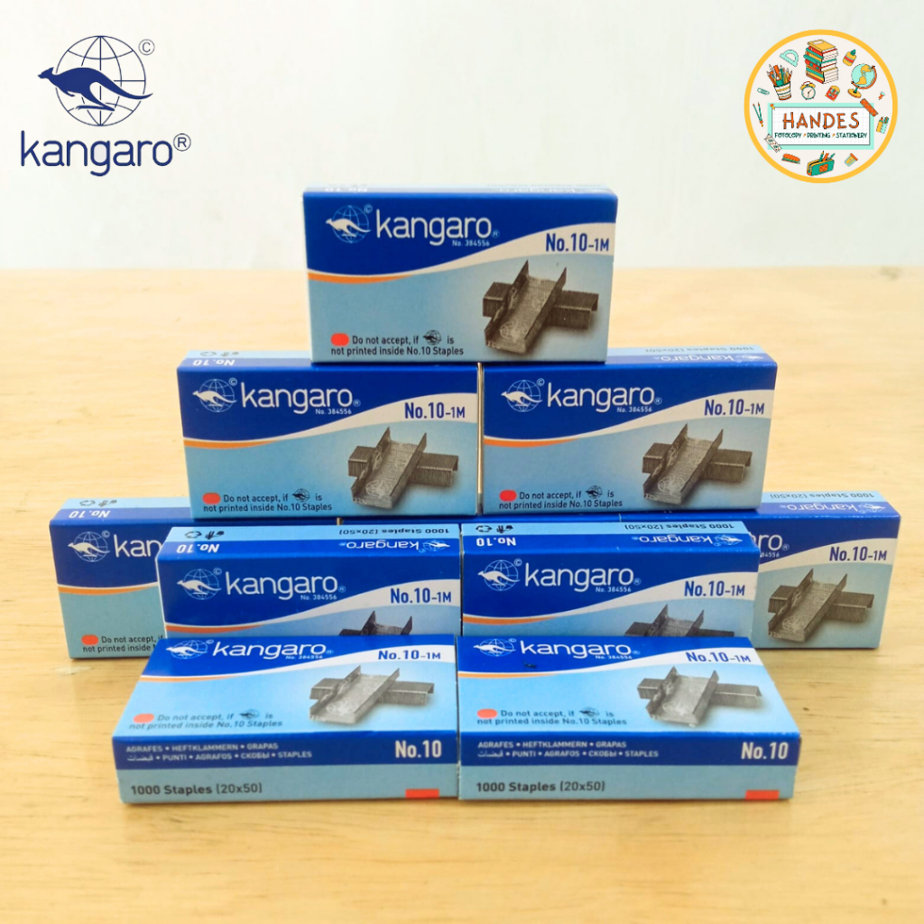 

Isi Staples / Staples No.10 Kangaro (Satuan)