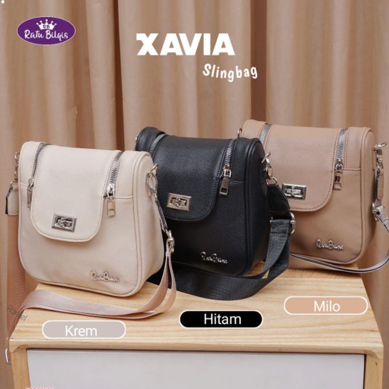 Xavia Bag Ratu Bilqis Tas Slempang Wanita Kulit Sintesis