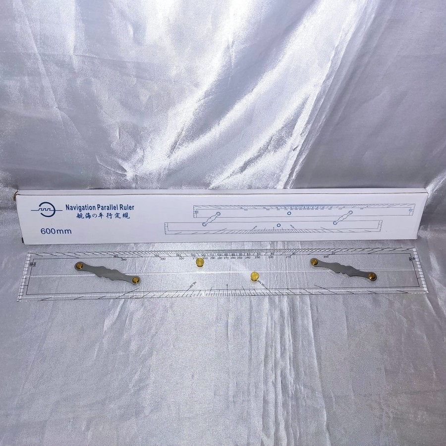 Mistar Jajar Peta 600mm (Parallel Ruler)