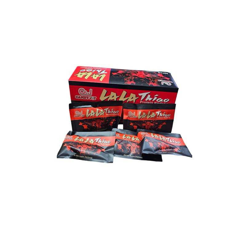 

Lala Thiao Latiao Sapi Pedas C&J Candy Joy Halal Kedelai Snack Pedas Viral