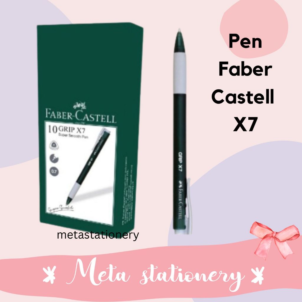 

Pen Ballpoint Grip XP7 Green Pantone Faber Castell