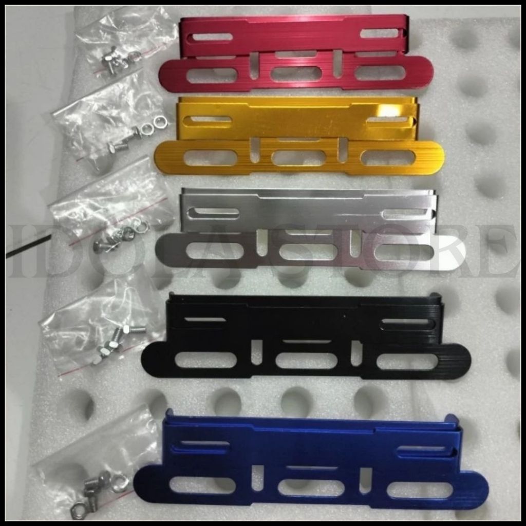 Breket Plat Nomor Motor Cnc Universal Accesories Motor