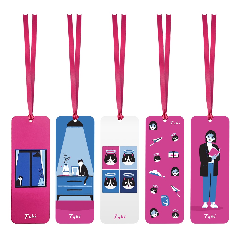 

Tabi Bookmark Pack (Isi 5)