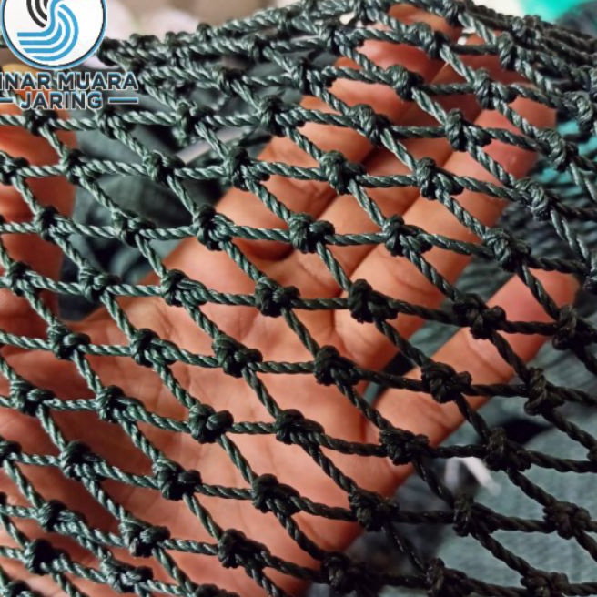 Hemat Jaring PE Tebal Lubang 1cm D3Jaring KerambaJaring TebalJaring Ayam TebalJaring 1 Inch