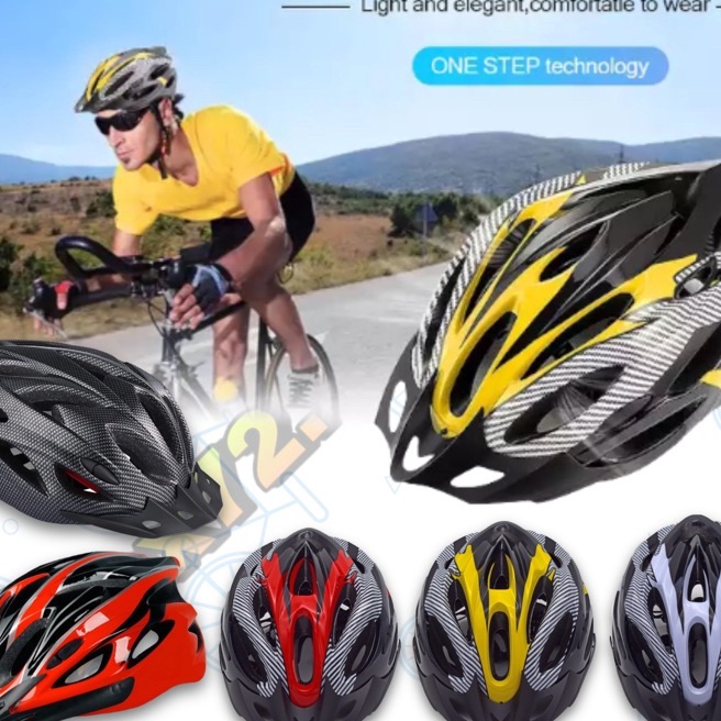 berkualitas COD helm sepeda dewasa  helm sepeda MTB