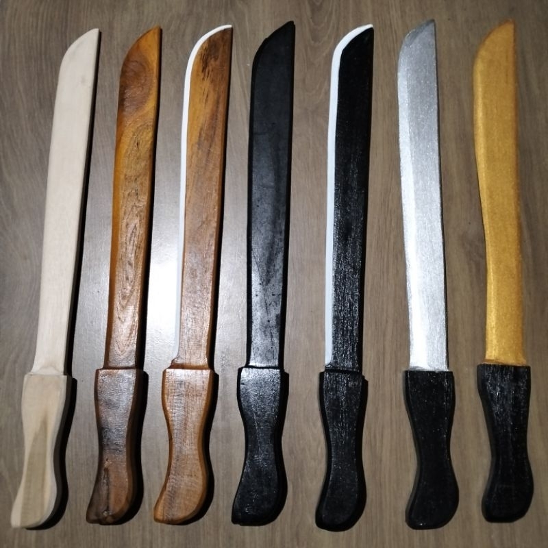 Golok Kayu/Golok Silat Beladiri/Golok Pencak Silat/Golok IPSI/Golok Pencak Silat/Golok Mainan