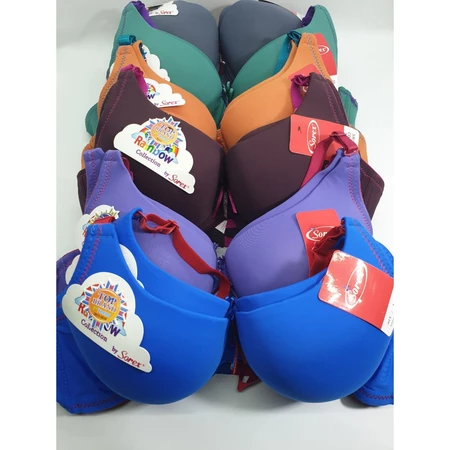 Bra / BH / pakaian dalam wanita Sorex Rainbow Collection 11102