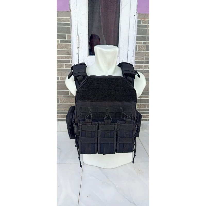 Body vest Duplikat black mamba body vest tactical / rompi anti peluru TNI POLRI BRIMOB