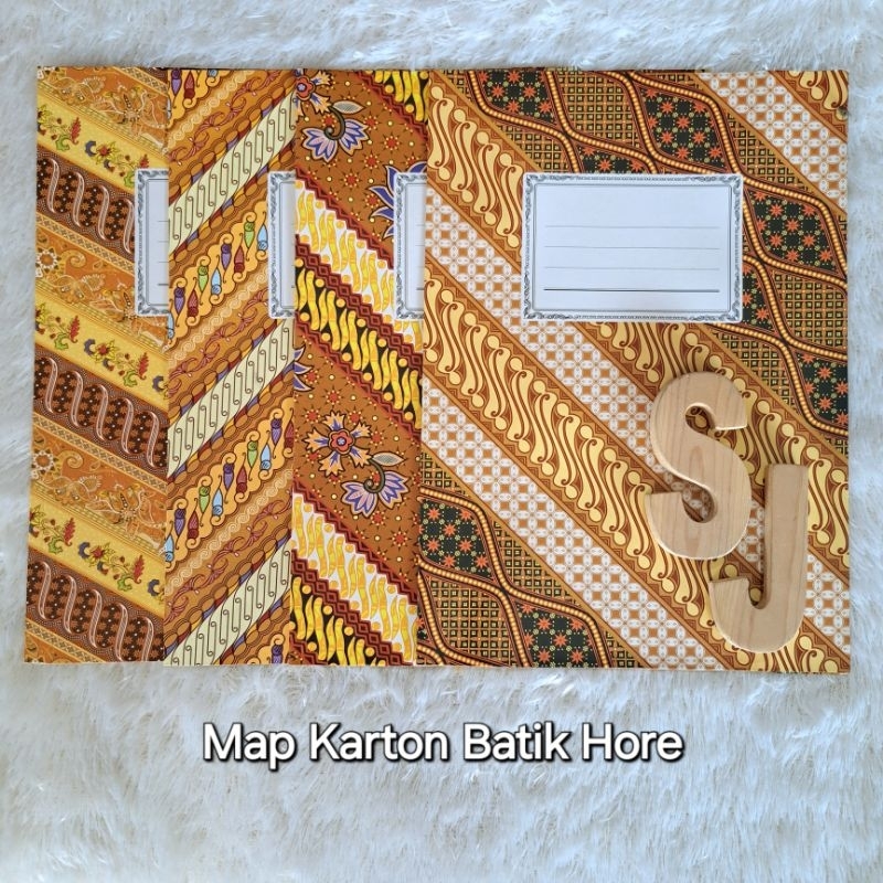 

(5lbr)Map Karton Batik Hore Folio 24x34cm