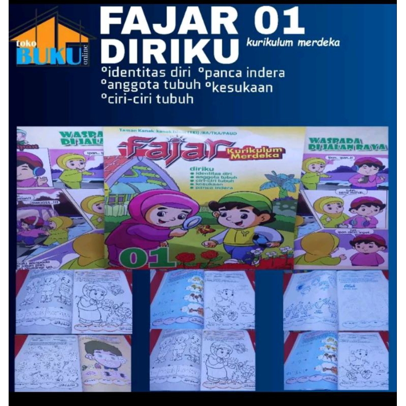 Buku Majalah  Anak Untuk TK, RA , Dan  PAUD Kurikulum Merdeka