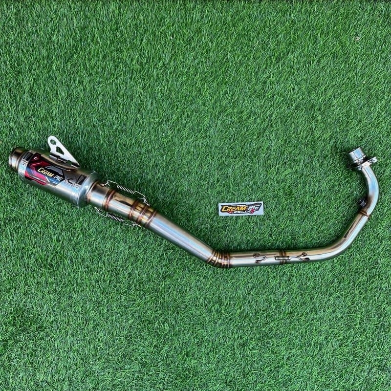 Knalpot Creampie CP3 CR9 Sonic Supra Gtr Road Race MP Original Racing Jogjakarta