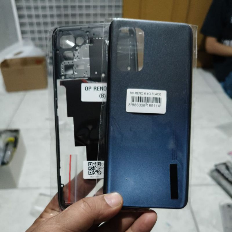 kesing housing casing Oppo Reno 6 4g Bezel + backdoor