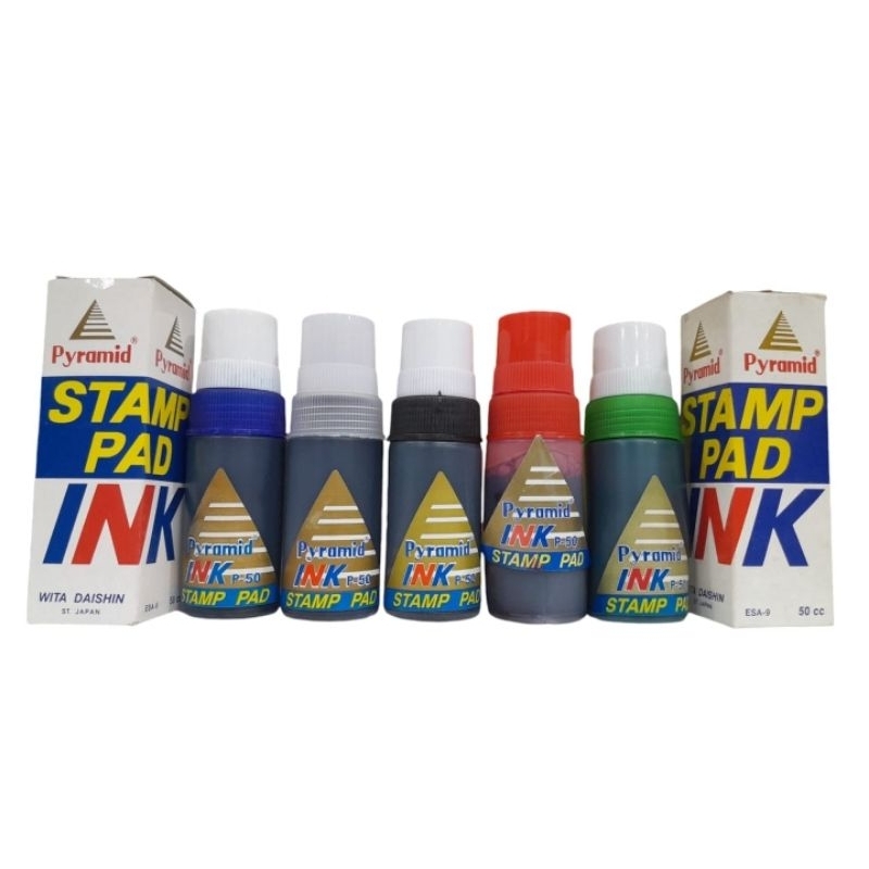 

Tinta stempel pyramid