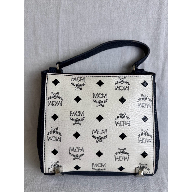 TAS MCM** MINI CORINA CROSS BODY PRELOVED BAG BRANDED