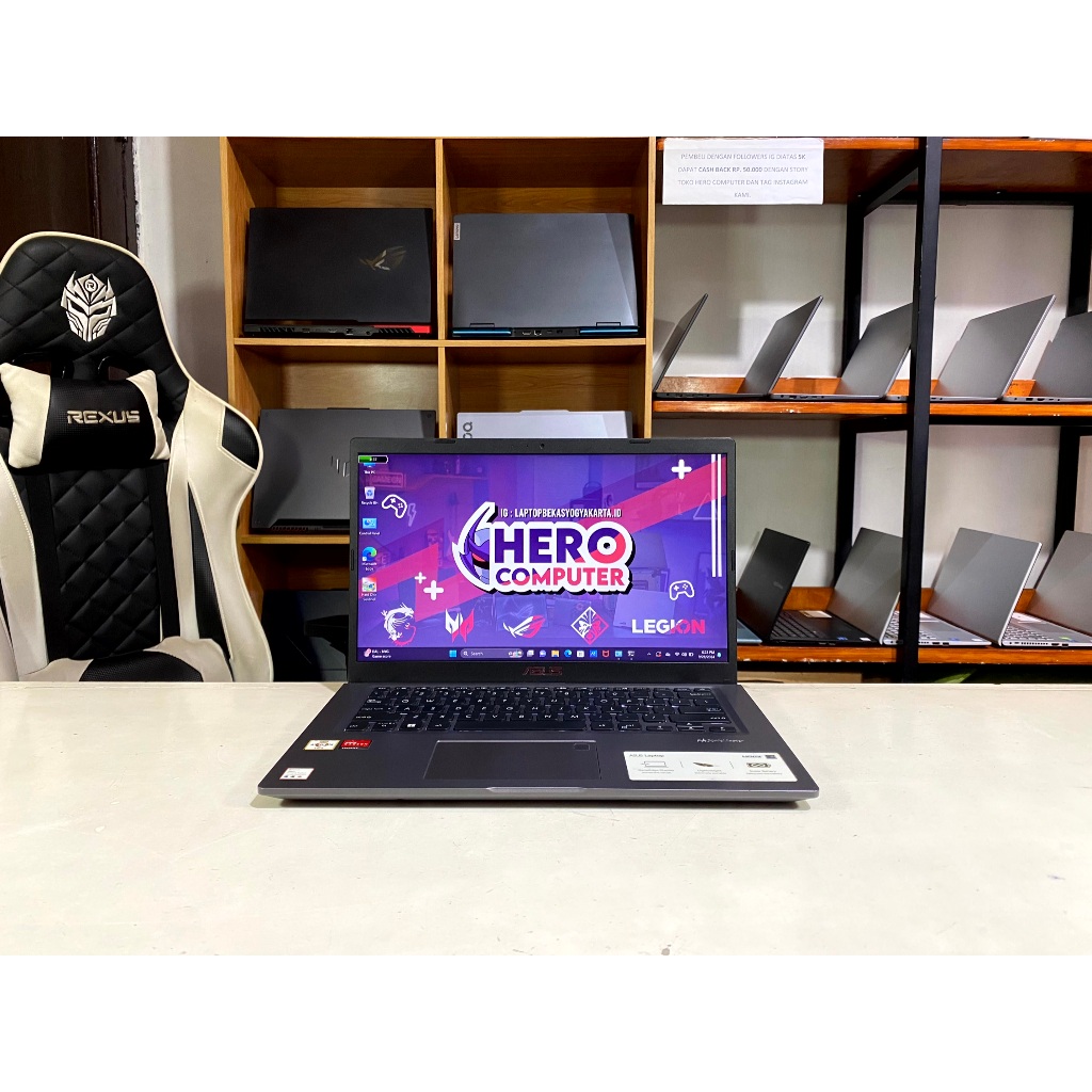 Laptop Asus M415DA FHD, Amd athlon GOLD