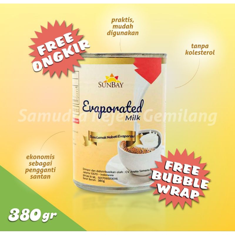 

SUNBAY Evaporated Milk 380gr - Susu Evaporasi Sun Bay