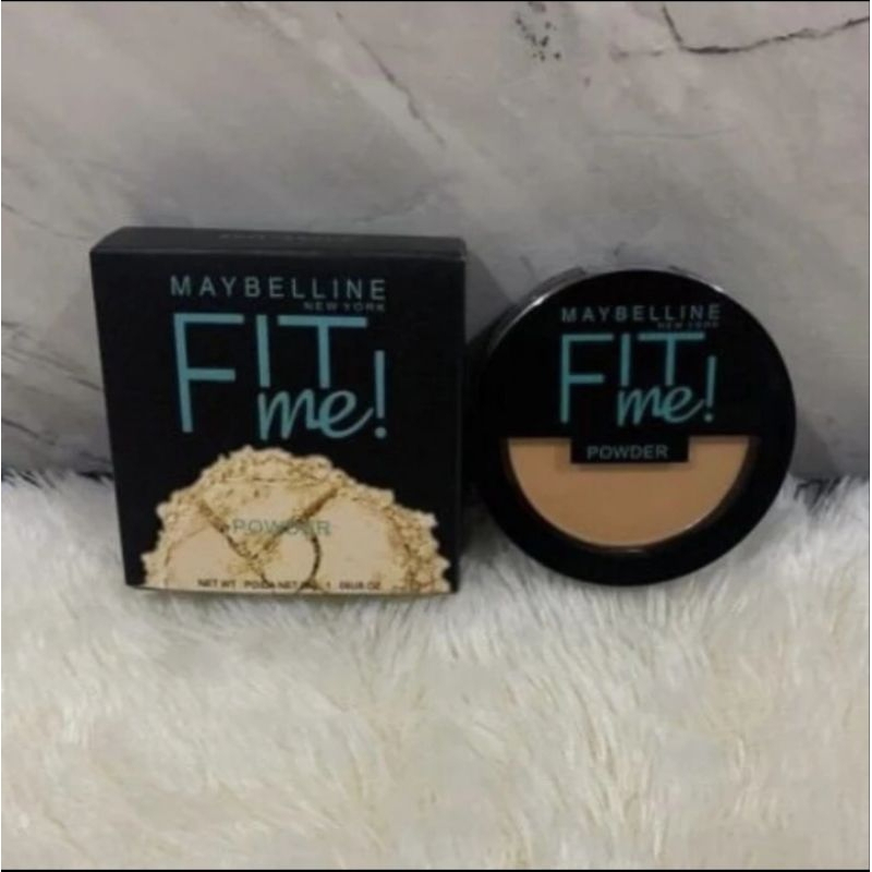 bedak fit me maybelline 2in1